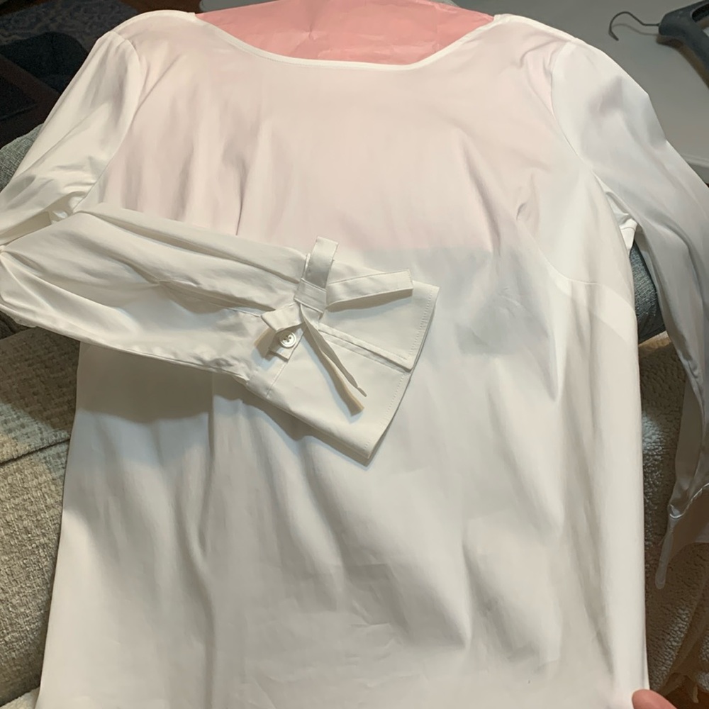 Talbots cotton shirt. button back design